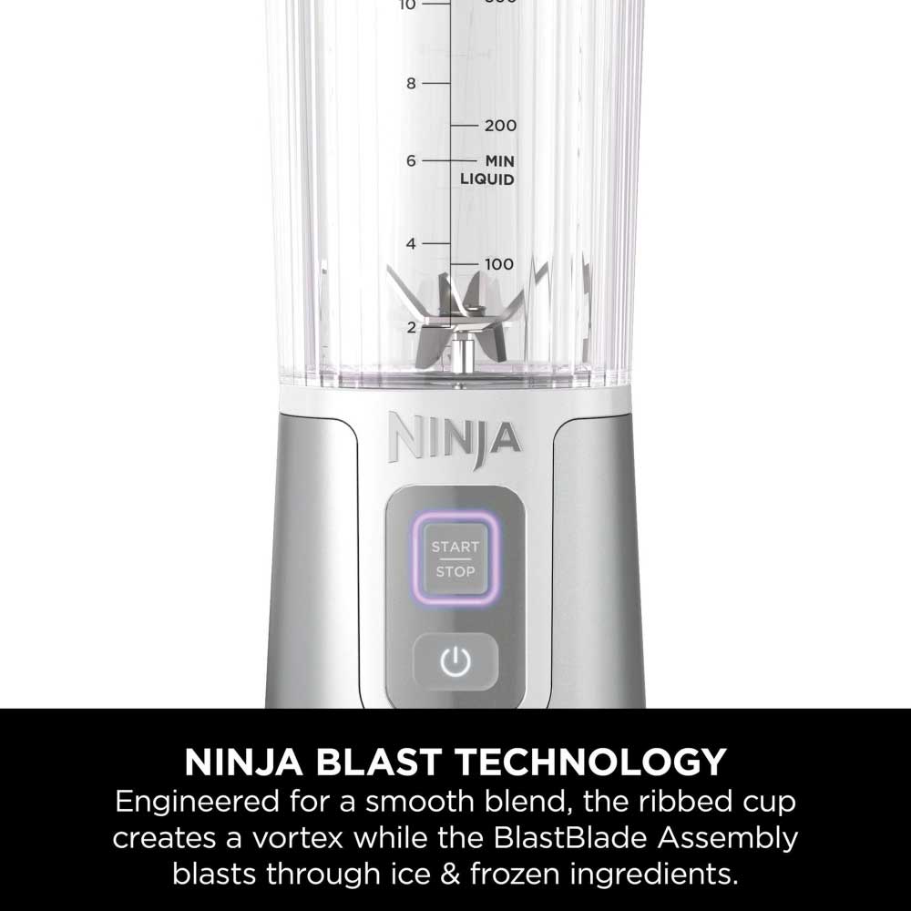 Ninja BC151UKWH Cordless Portable Motorised/Compact Blender - White - Image 3