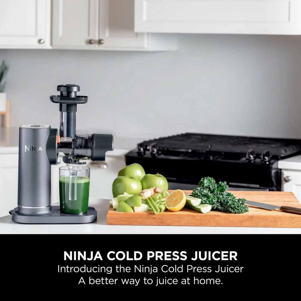Ninja JC151UK Cold Press Juicer with Anti-Clog Filter - Black - Image 2