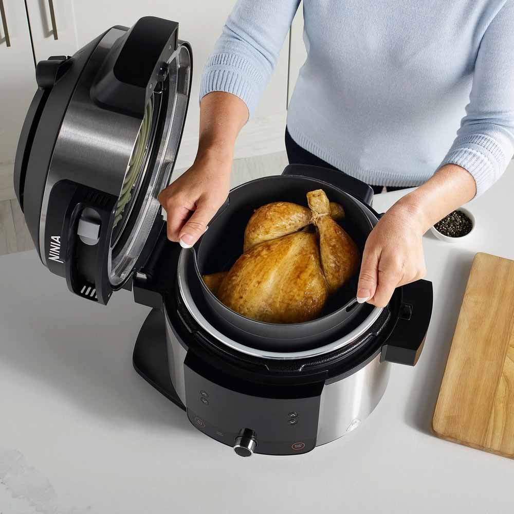 Ninja OL550UK 6L 11-In-1 One Lid Multi Cooker - Black - Image 3