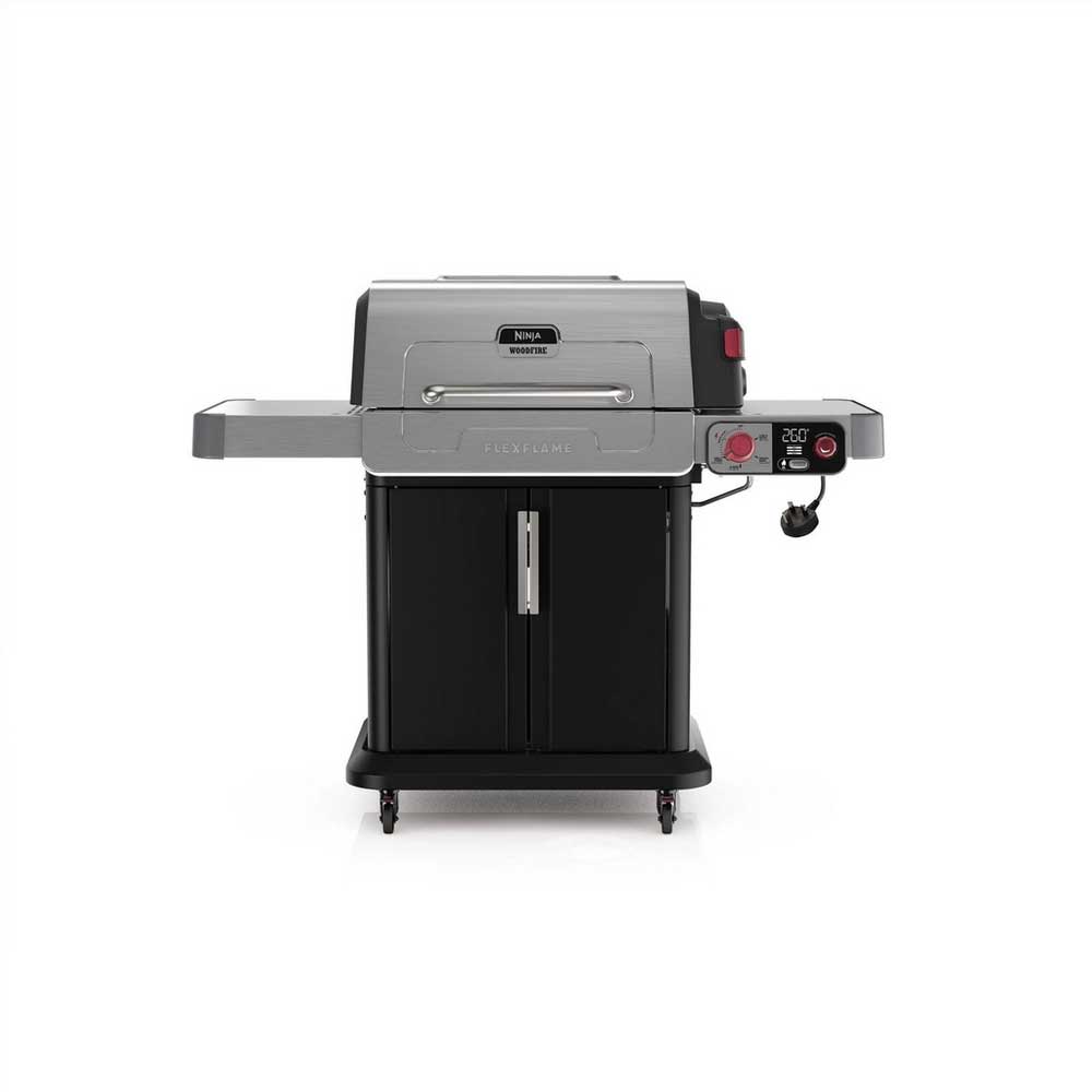 Ninja PG301UK FlexFlame Gas BBQ & Outdoor Cooking System - Black