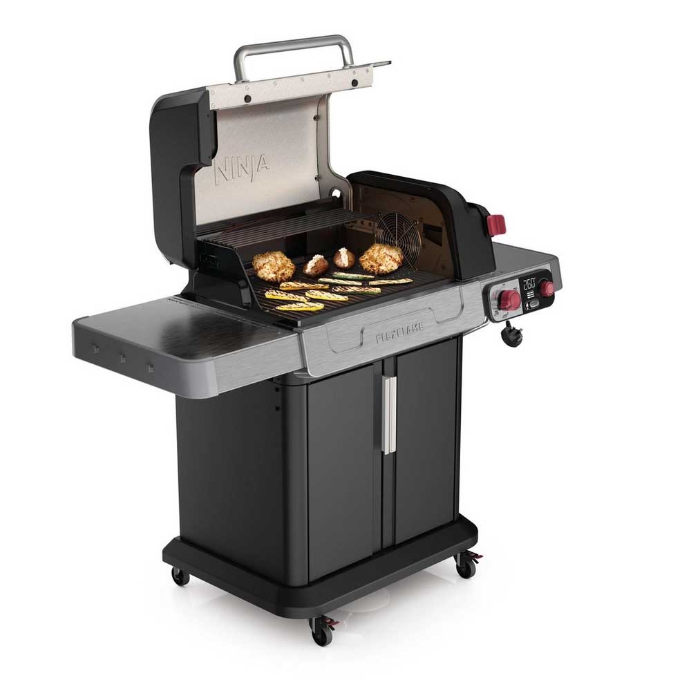 Ninja PG301UK FlexFlame Gas BBQ & Outdoor Cooking System - Black - Image 2