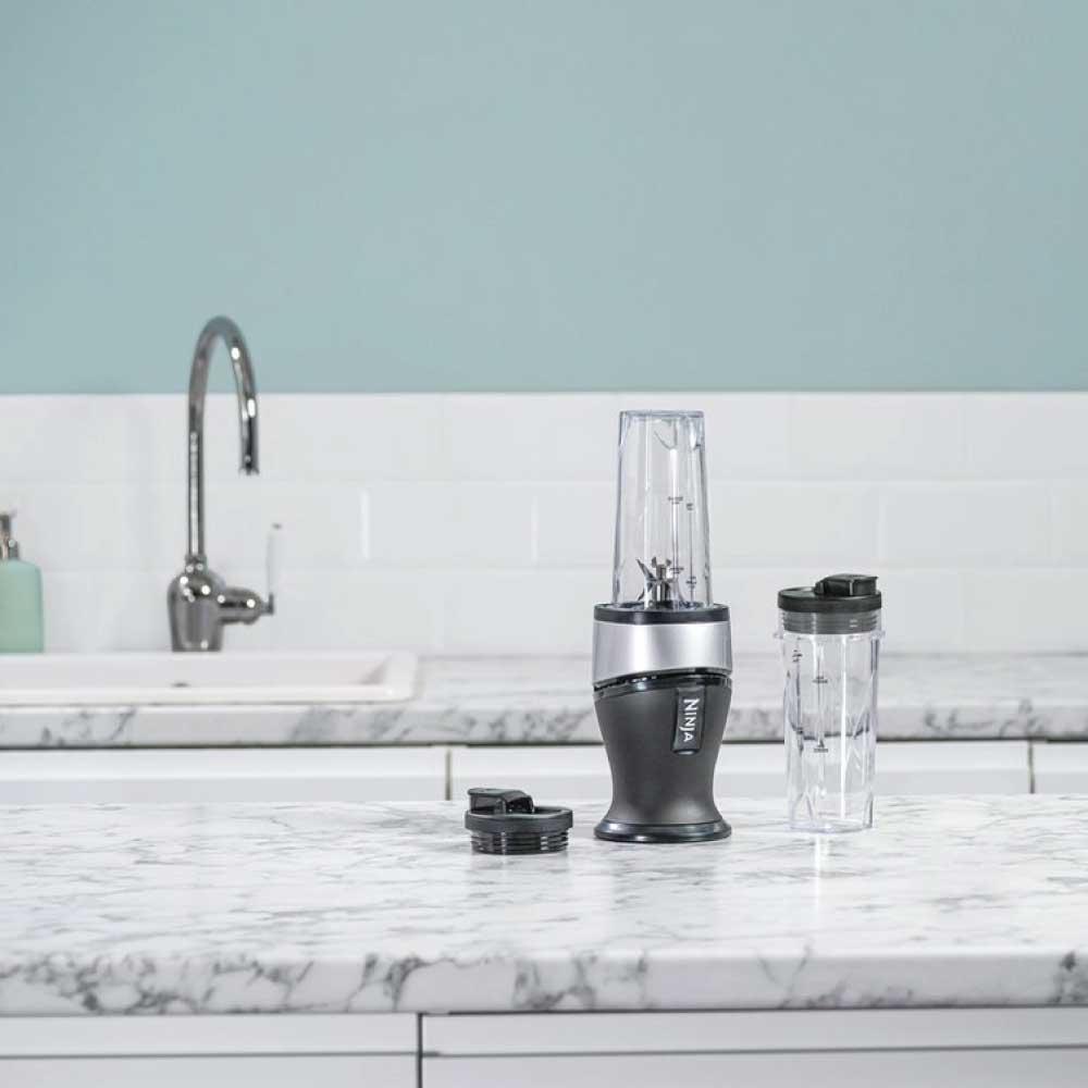 Ninja QB3001UKS Blender and Smoothie Maker - Black/Silver - Image 2