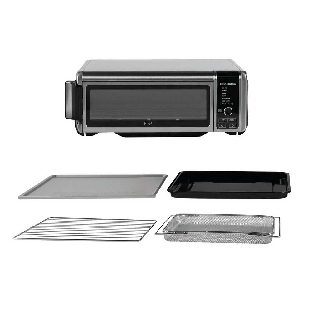 Ninja Foodi SP101UK 10L 8-in-1 Flip Mini Oven - Silver/Black - Image 3