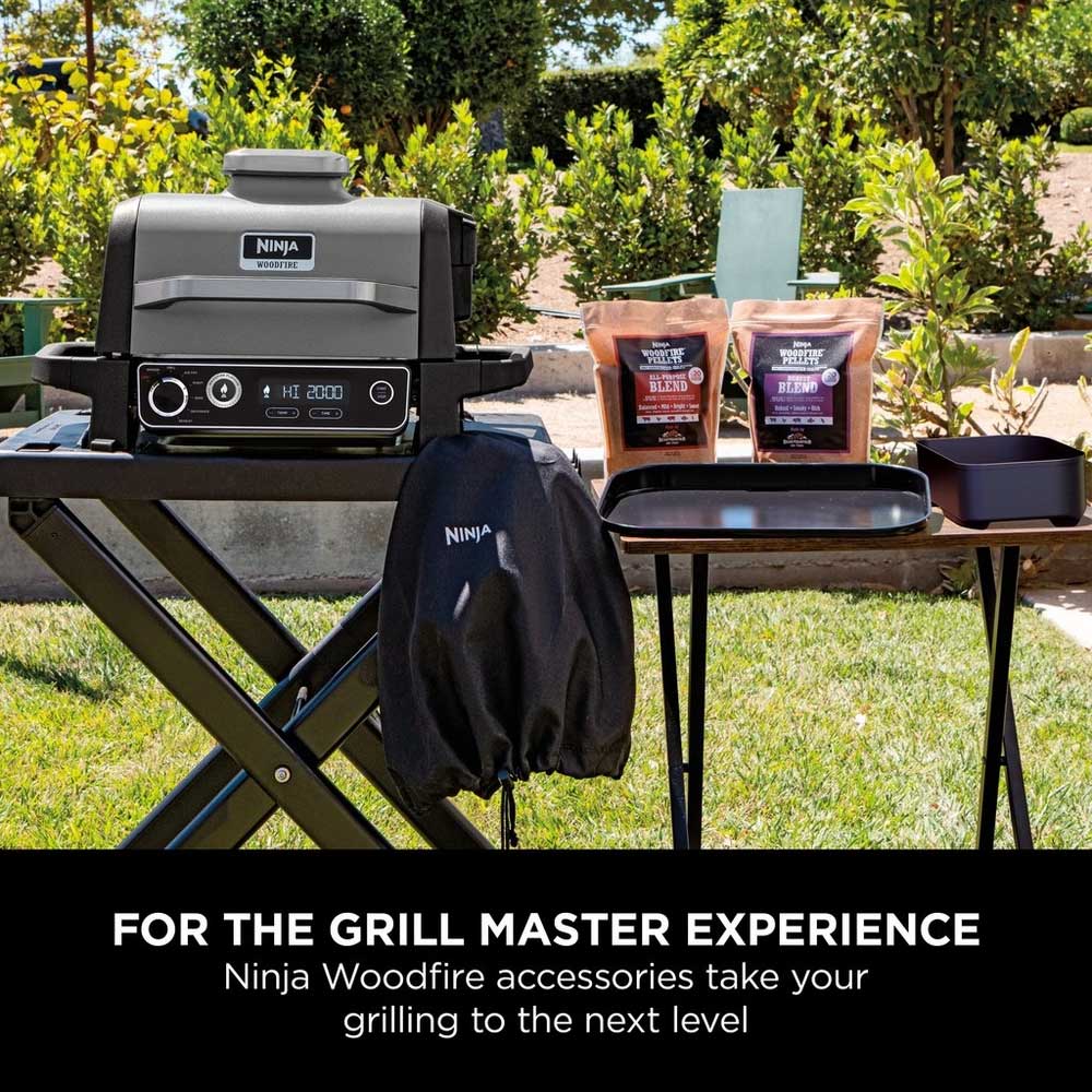 Ninja XSKCRISPBTEUK Woodfire BBQ Combo Crisper Basket - Black - Image 5