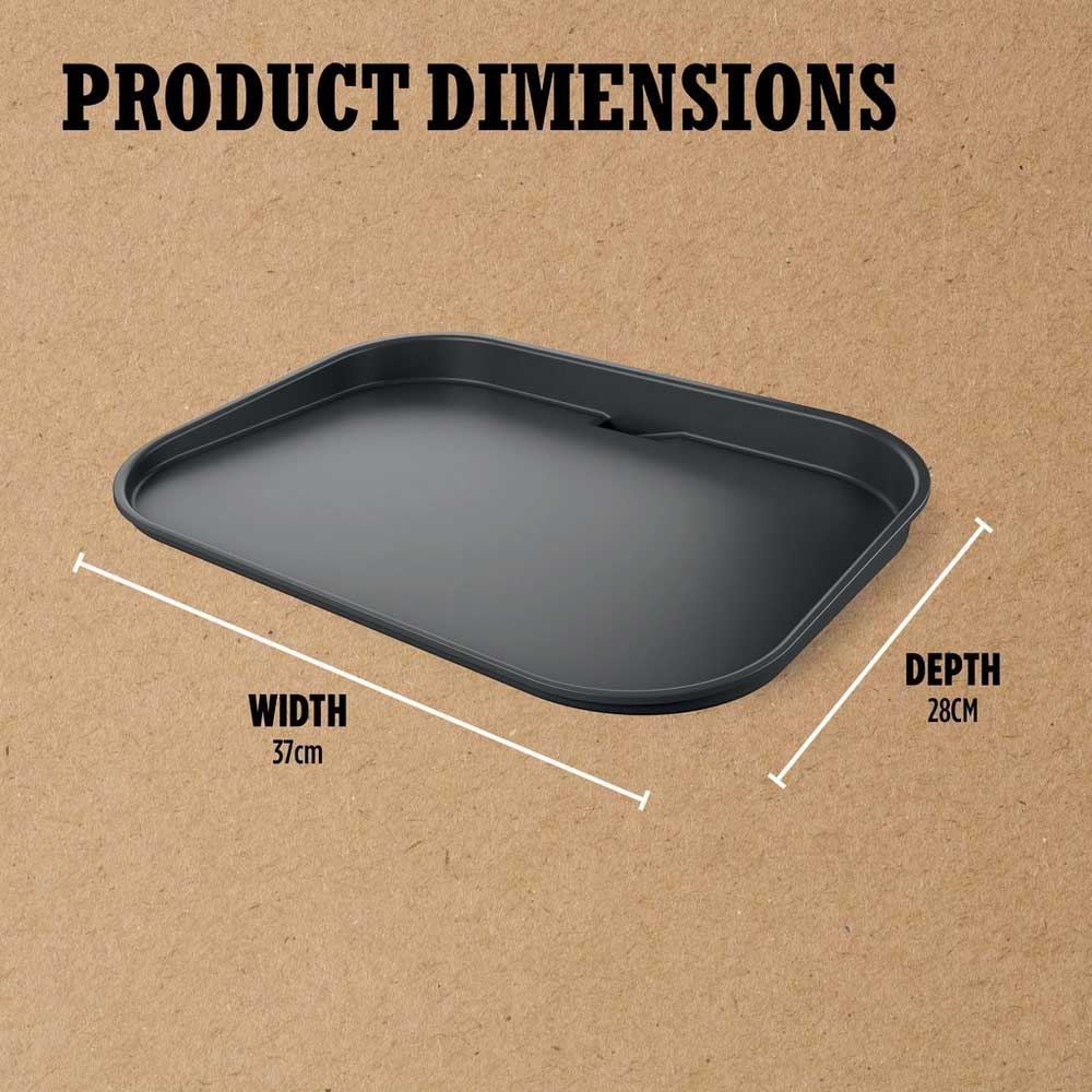 Ninja XSKGRIDPLTEUK Woodfire Electric BBQ Flat Plate - Black - Image 2