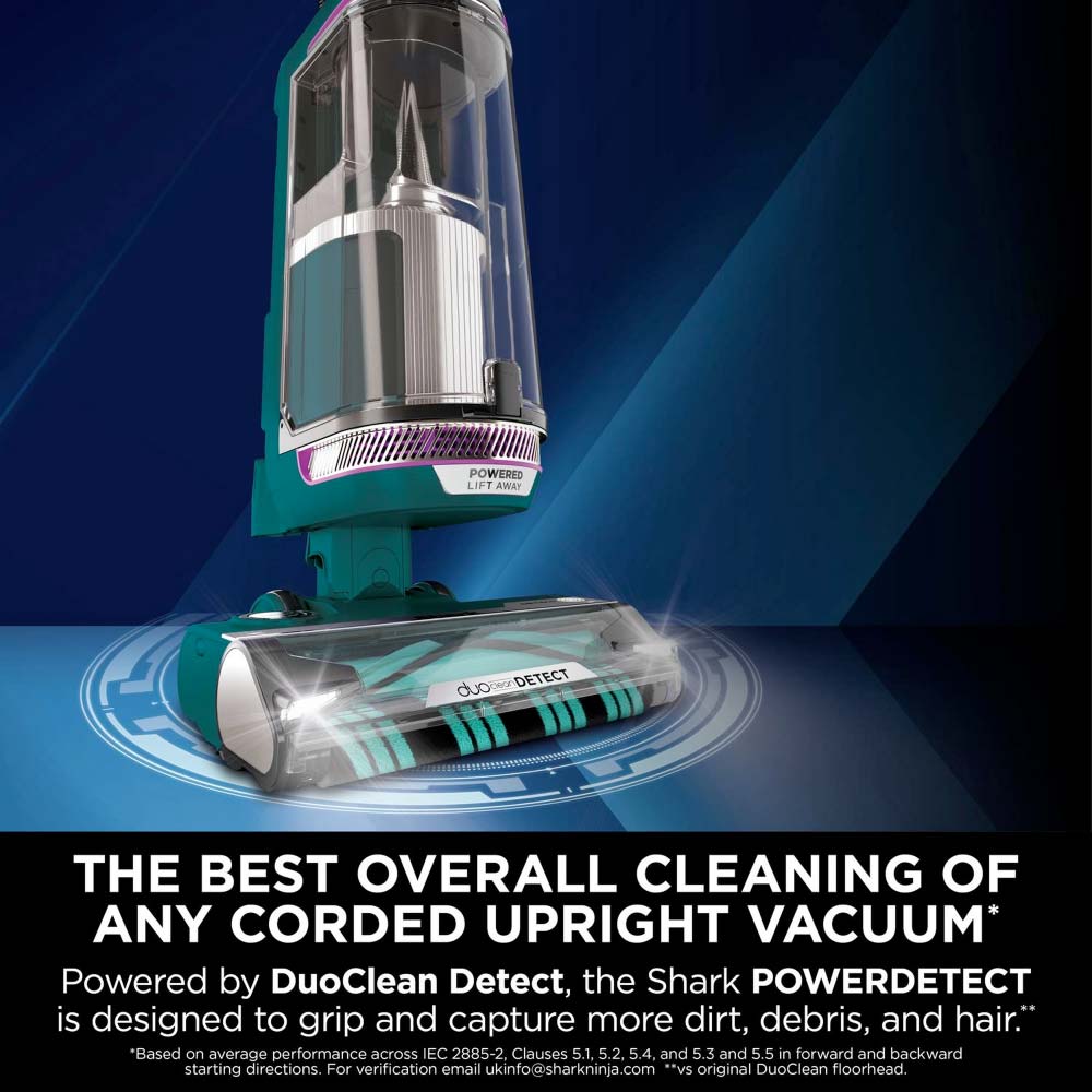 Shark AZ3900UKT PowerDetect Powered Lift-Away Upright Vacuum Cleaner - Dark Teal - Image 2