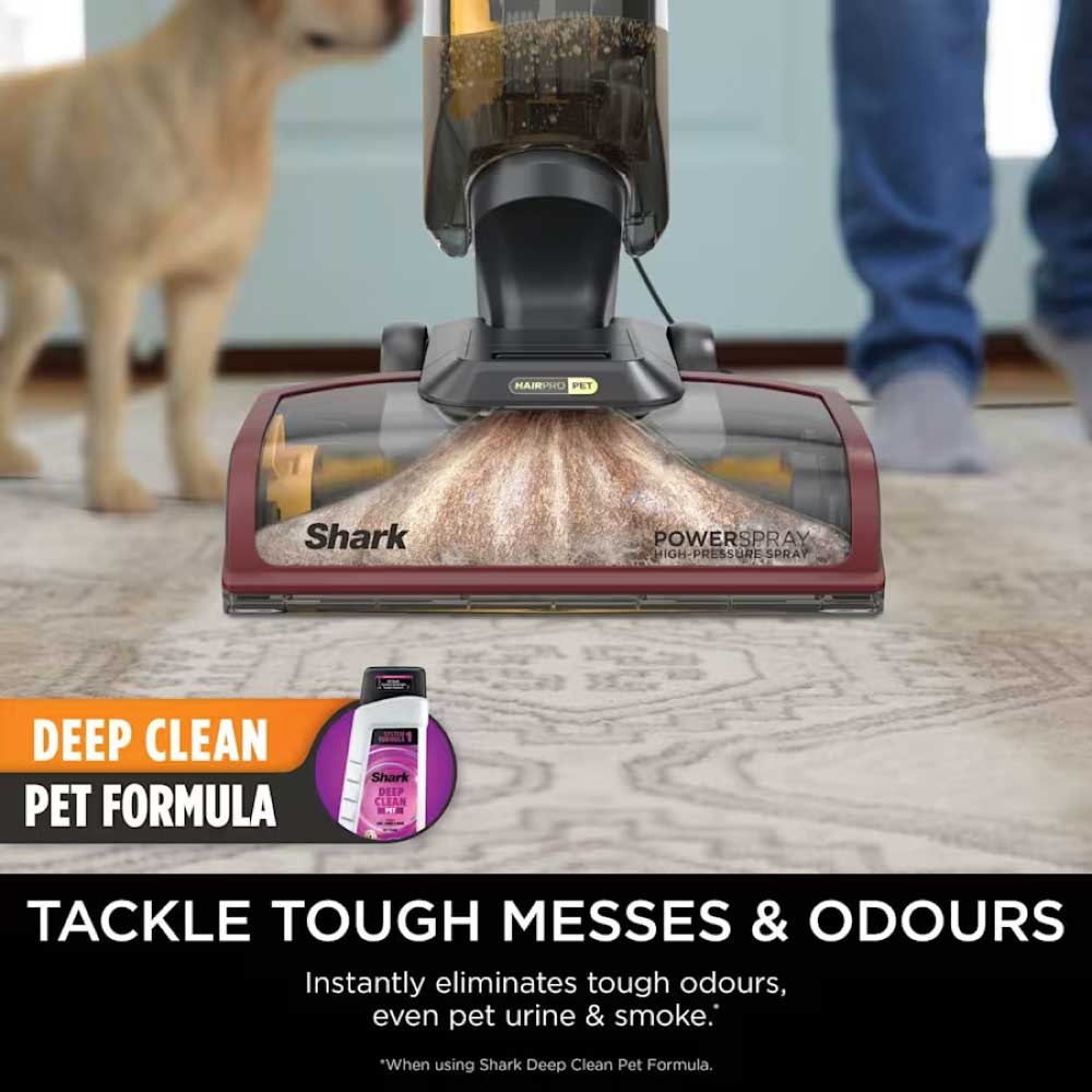 Shark EX220UK CarpetXpert HairPro Pet Deep Carpet Cleaner - Grey/Burgundy - Image 4