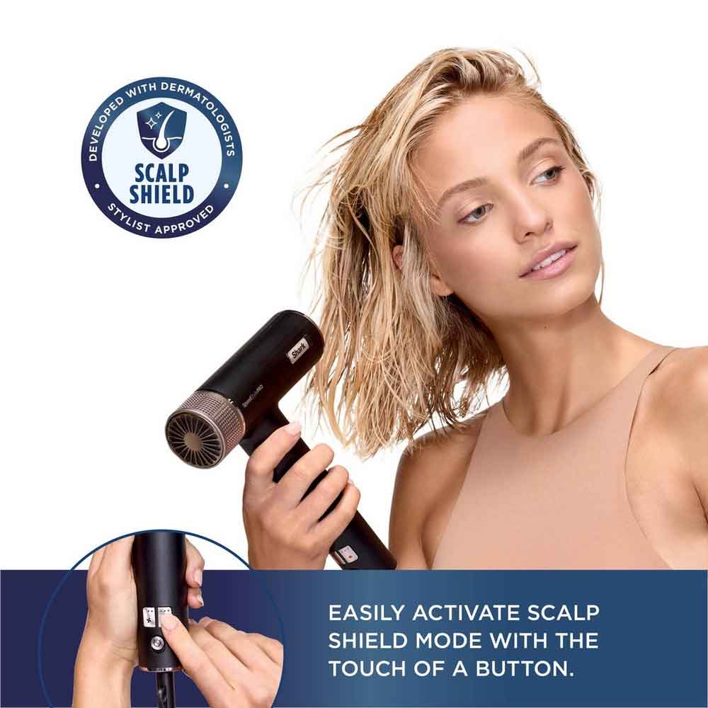 Shark HD701UK SpeedStyle Pro High-Velocity Hair Dryer - Black - Image 2