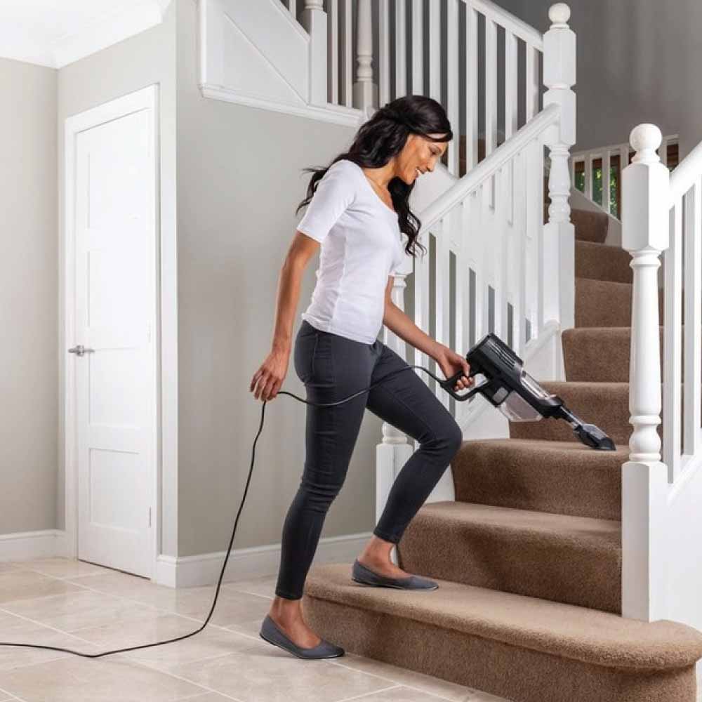 Shark HZ500UKT Anti Hair Wrap Corded Stick Vacuum Cleaner with Flexology & TruePet - Rose Gold - Image 4