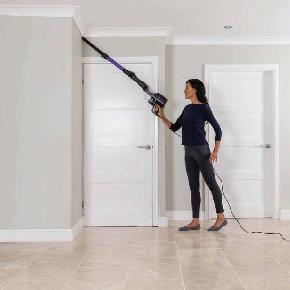Shark HZ500UK Anti Hair Wrap Corded Stick Vacuum Cleaner with Flexology - Purple - Image 2
