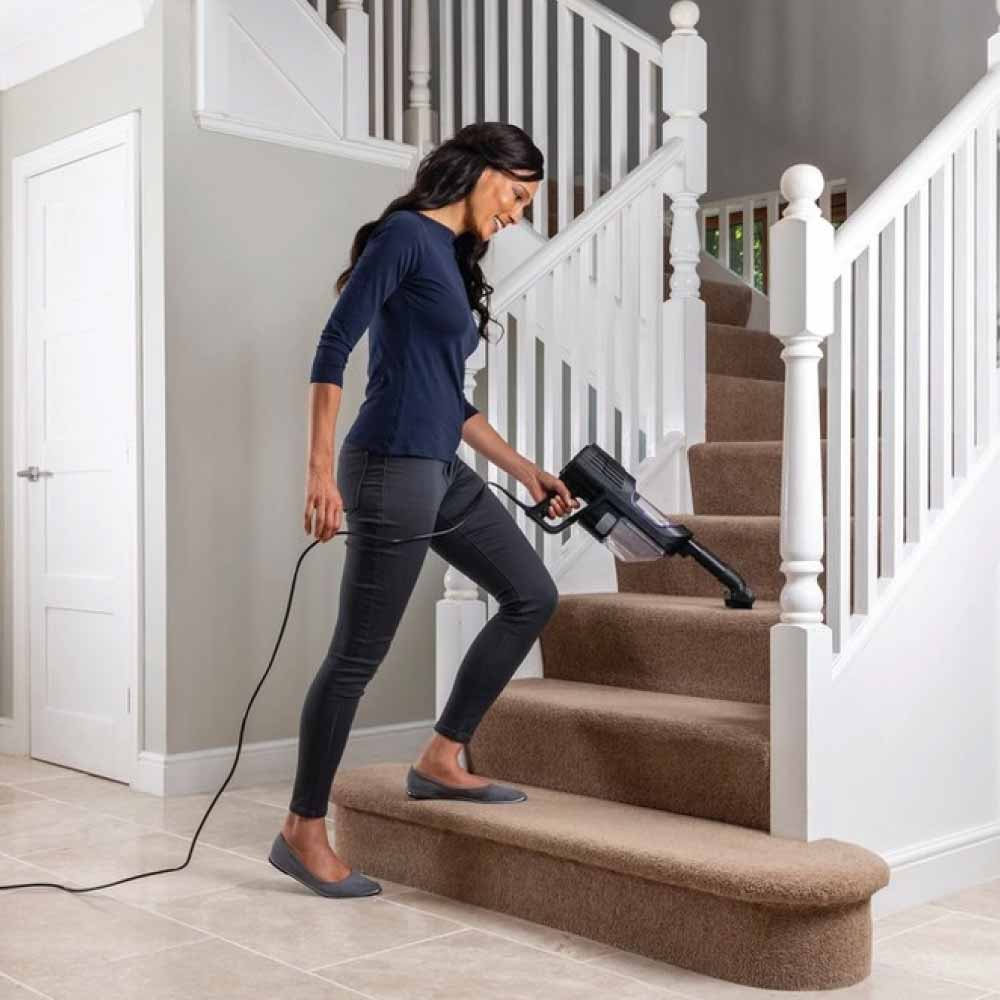 Shark HZ500UK Anti Hair Wrap Corded Stick Vacuum Cleaner with Flexology - Purple - Image 4