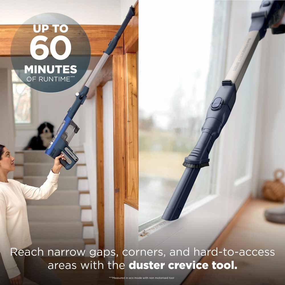Shark IA1241UK Phoenix Power Detect Light Cordless Vaccum - Ultramarine - Image 4