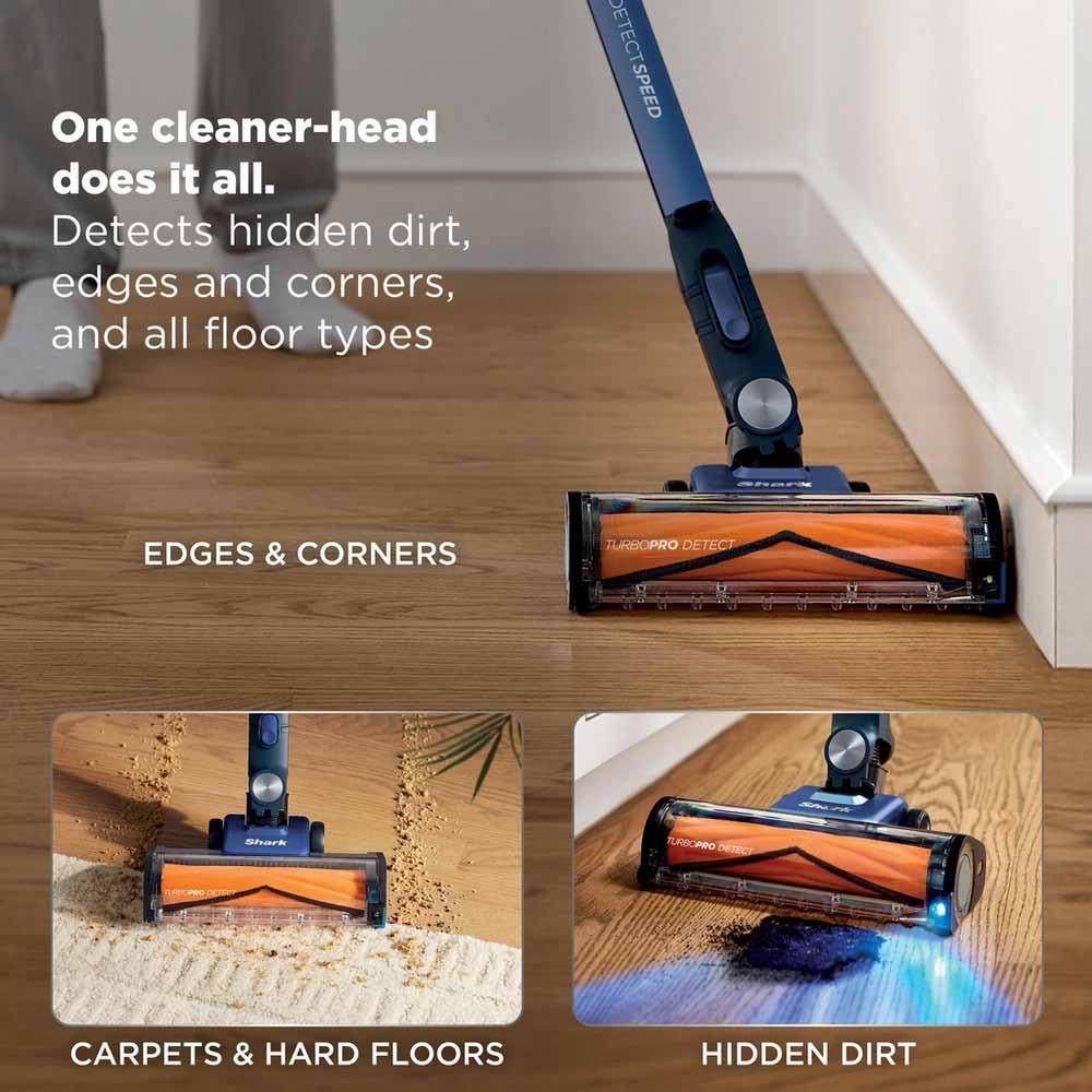 Shark IA3241UKT Phoenix AED Cordless Vacuum - Ultramarine - Image 5