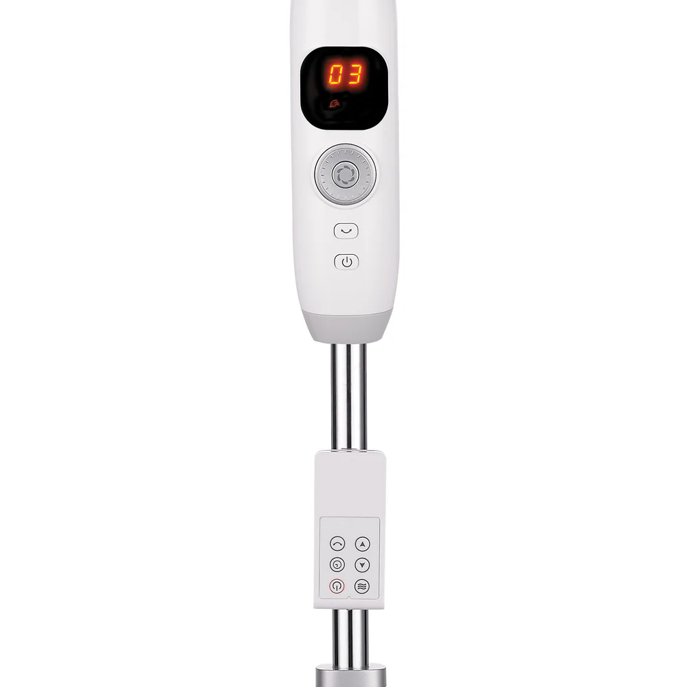 Igenix DF1670 16 Inch Digital Pedestal Fan with Remote Control -White - Image 2