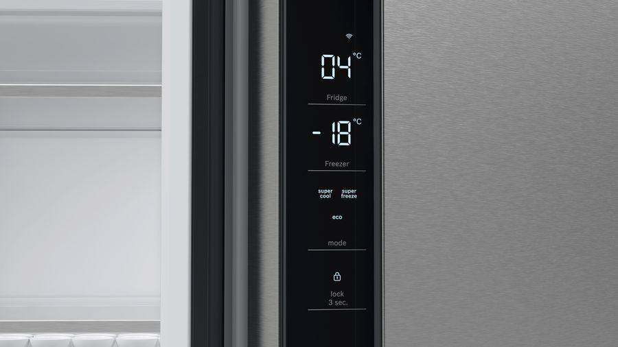 Bosch Series 4 KFN96APEAG Frost Free American Fridge Freezer - Stainless Steel Effect - Image 6