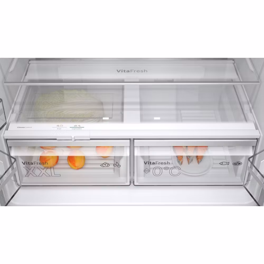 Bosch Series 4 KFN96APEAG Frost Free American Fridge Freezer - Stainless Steel Effect - Image 11