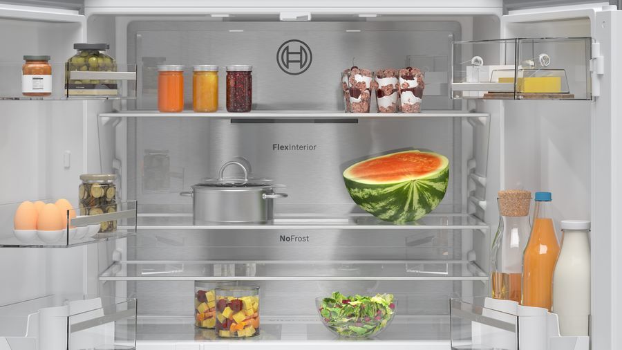 Bosch Series 4 KFN96APEAG Frost Free American Fridge Freezer - Stainless Steel Effect - Image 5