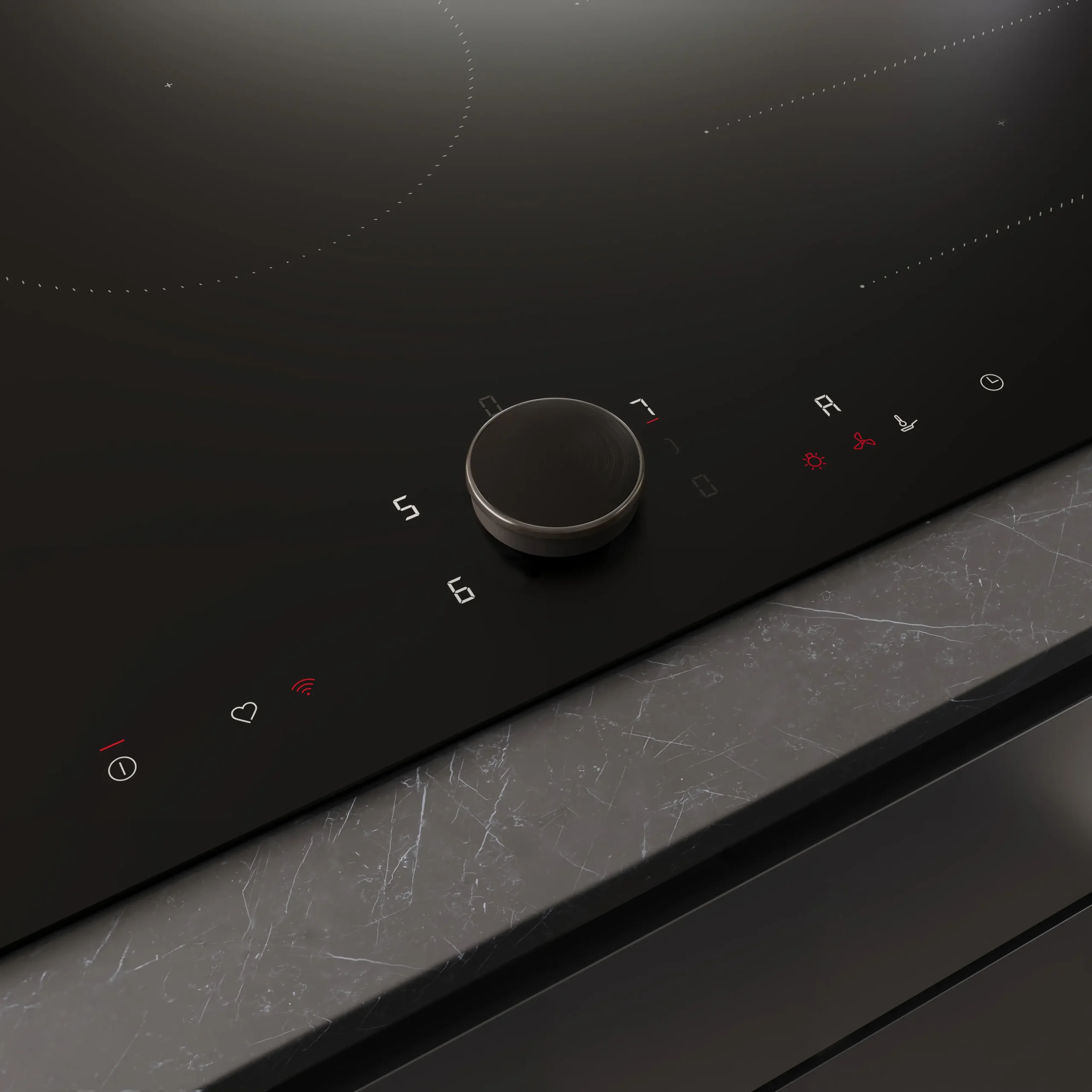 Neff N90 T68NUV4A0 80cm Induction Hob - Matt Black - Image 3
