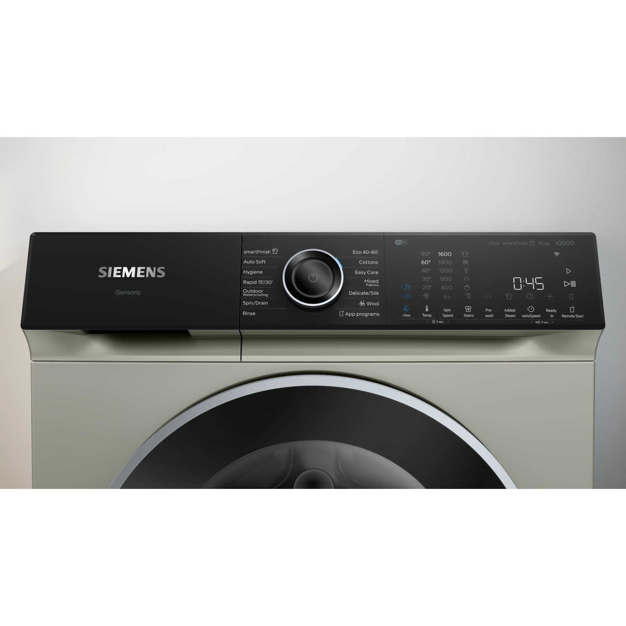 Siemens IQ500 WG56H2AXGB 10kg Washing Machine with 1600 rpm - Silver - Image 3