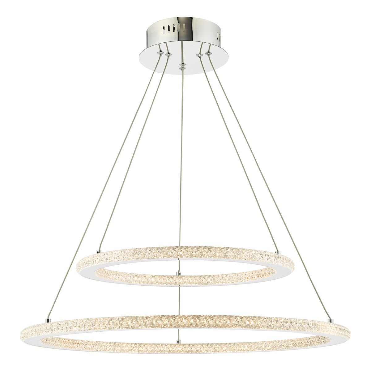 Orion 2 Ring Pendant Polished Chrome LED<br>Polished Chrome - Image 5