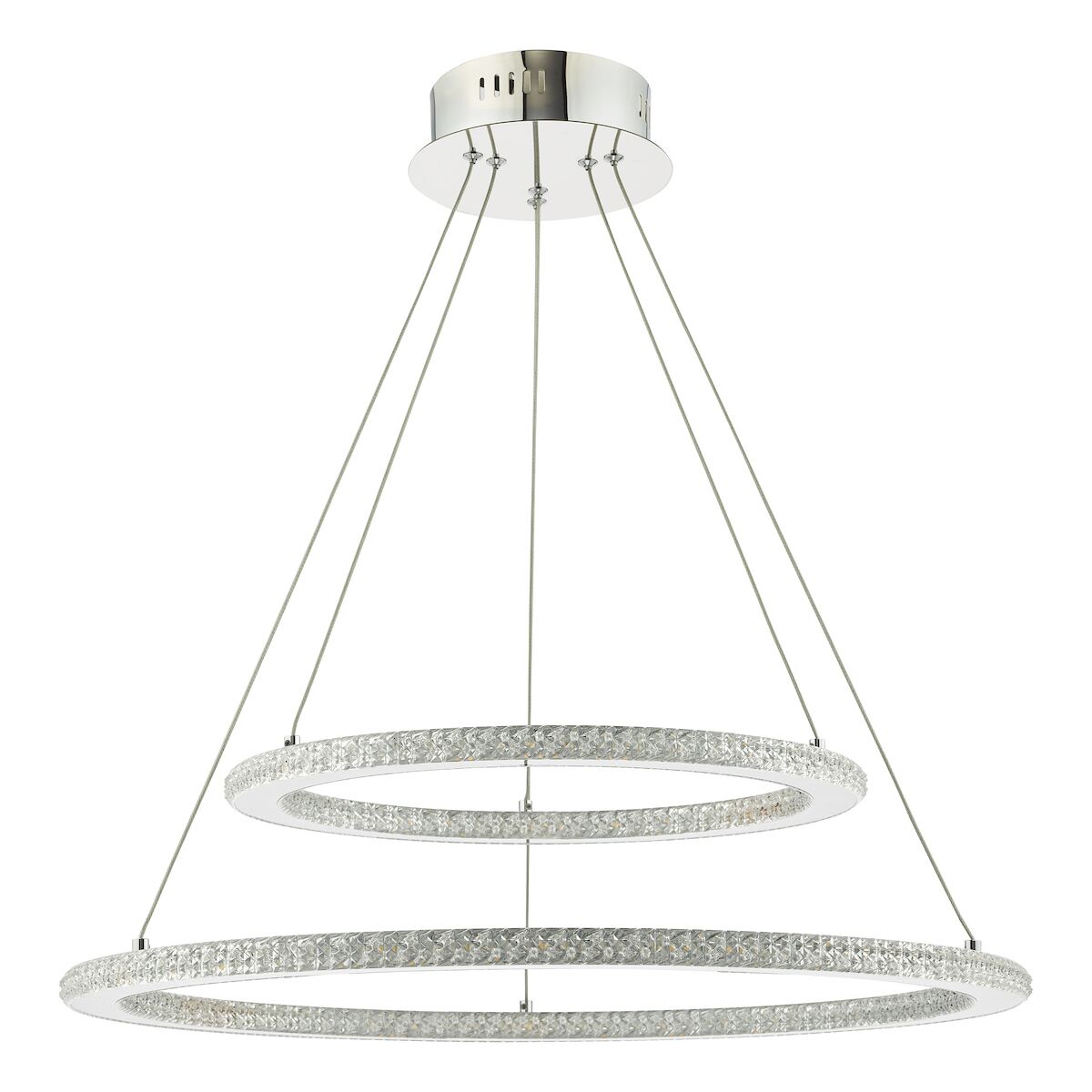 Orion 2 Ring Pendant Polished Chrome LED<br>Polished Chrome - Image 6