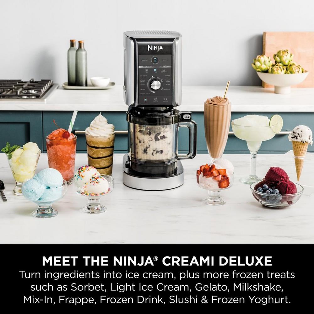 Ninja NC501UK Deluxe 10-in-1 Ice Cream and Frozen Drink Maker - Black - Image 7