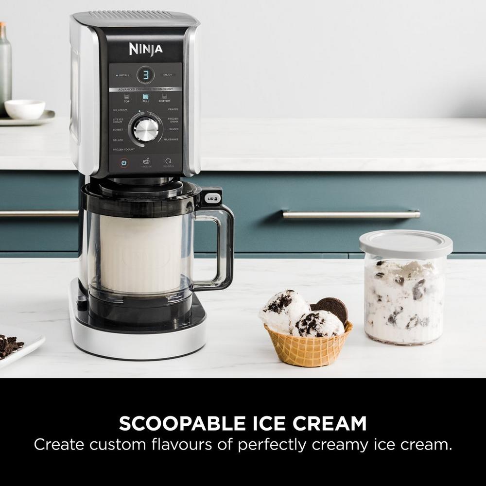 Ninja NC501UK Deluxe 10-in-1 Ice Cream and Frozen Drink Maker - Black - Image 8