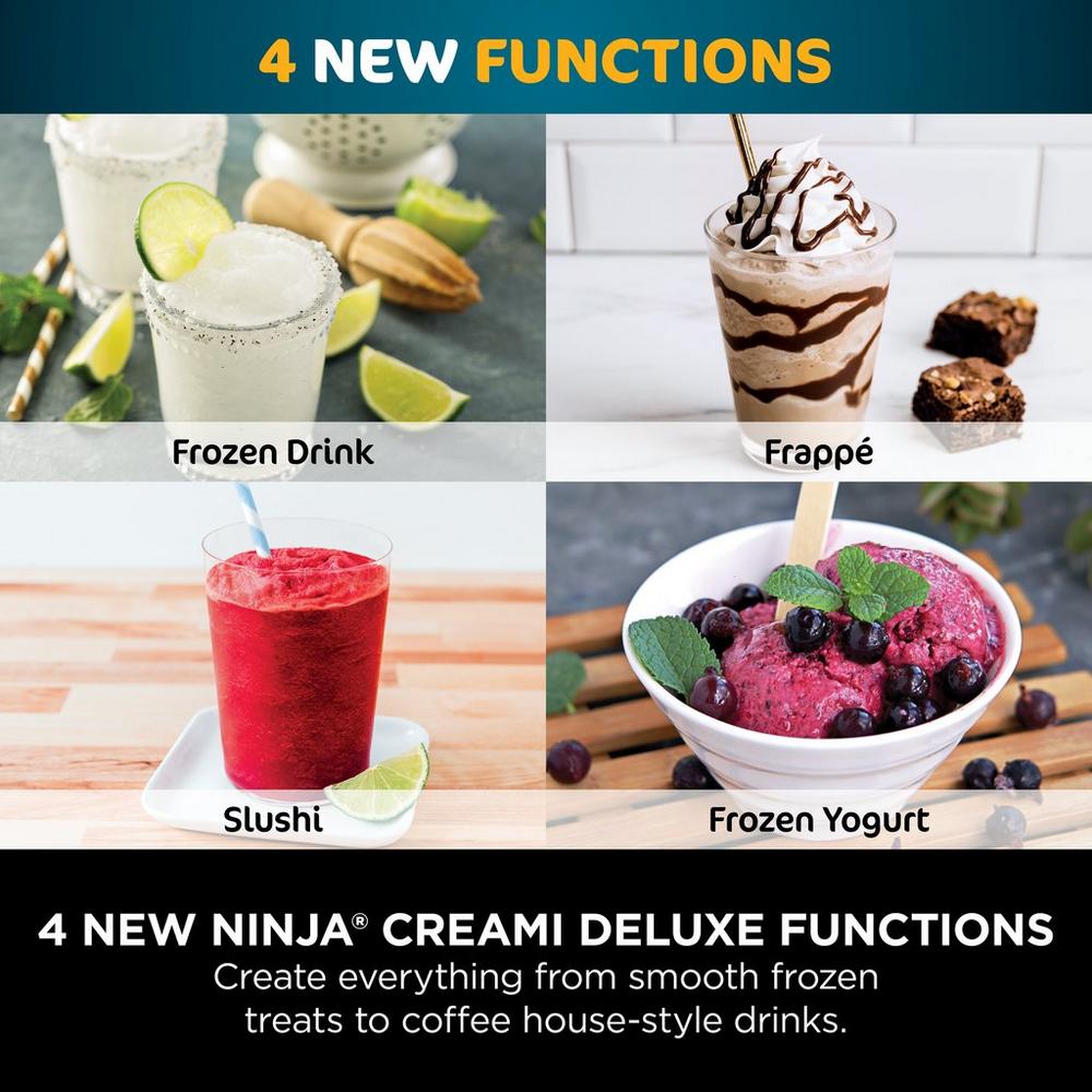 Ninja NC501UK Deluxe 10-in-1 Ice Cream and Frozen Drink Maker - Black - Image 9