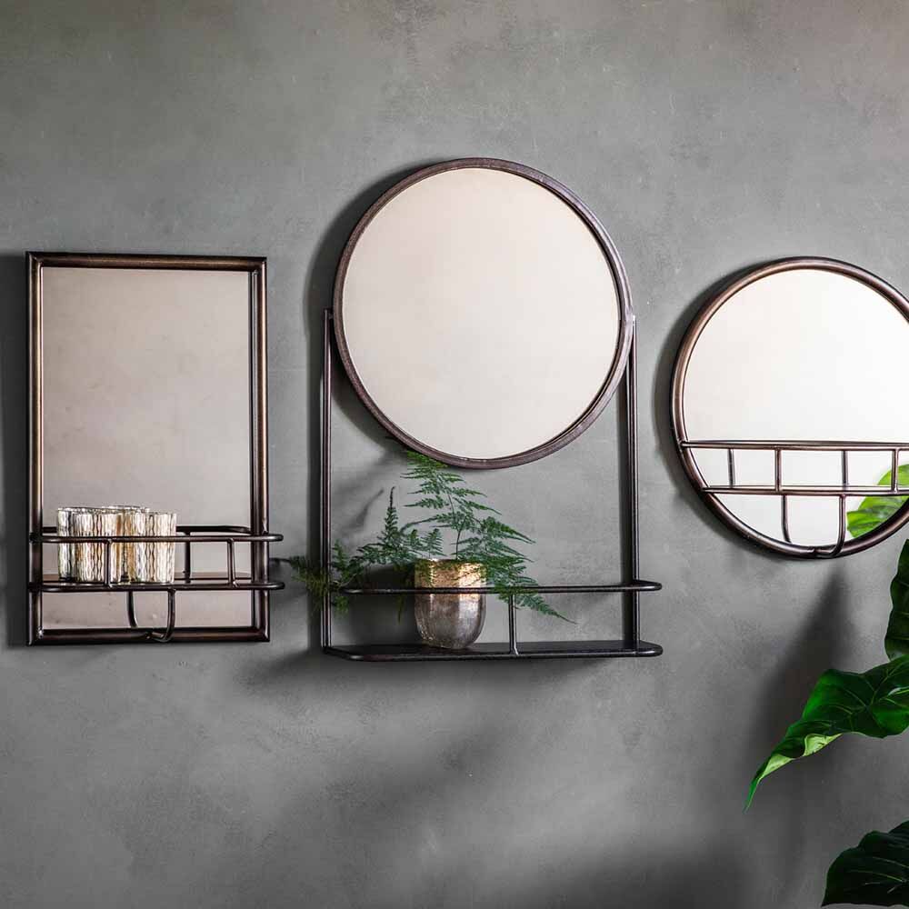 Lichtenstein Round Mirror Black - Image 3