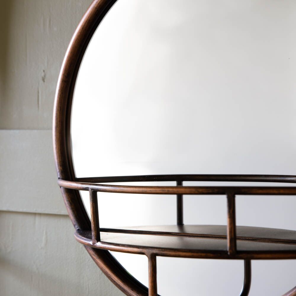 Lichtenstein Round Mirror Bronze - Image 2