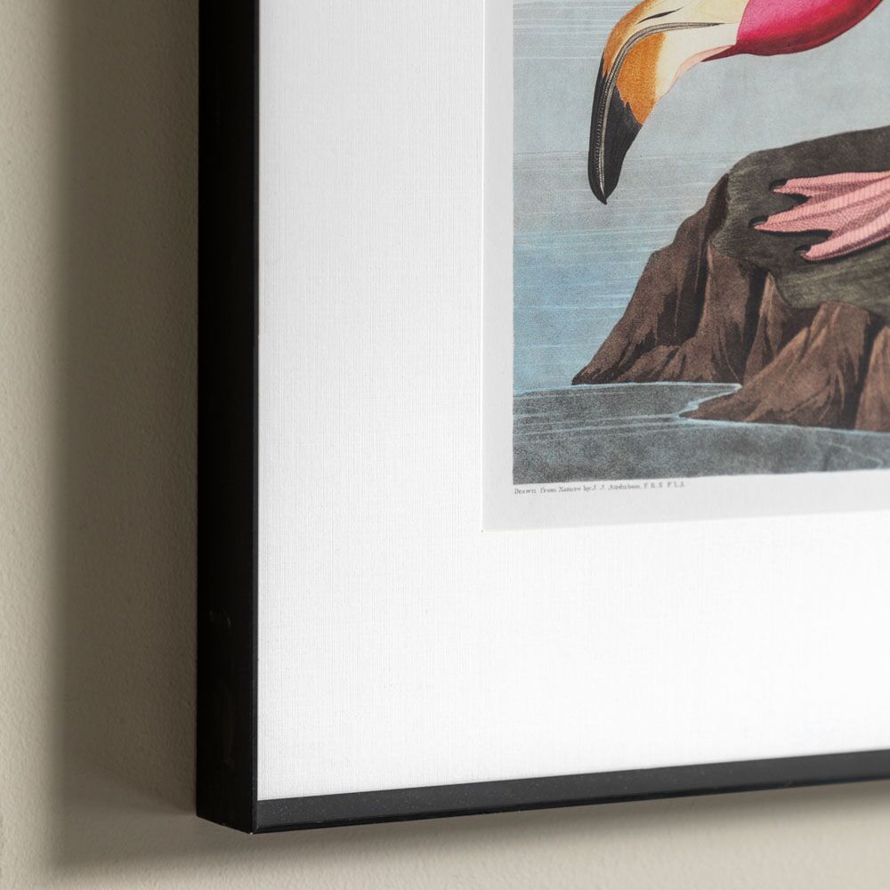 Wading Flamingo Framed Art - Image 2