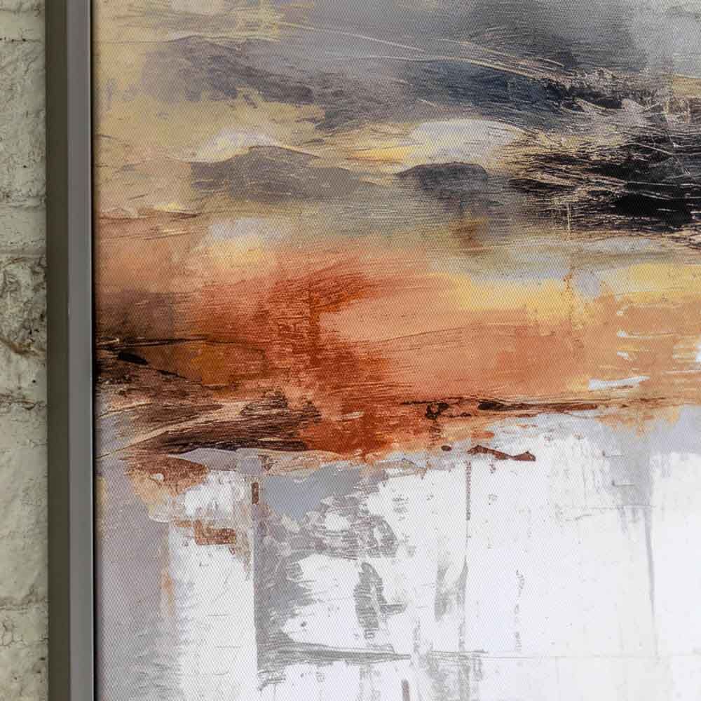 Warm Horizon Framed Canvas - Image 2