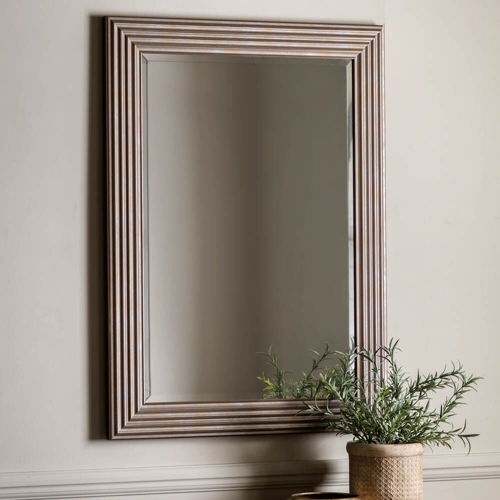Whitechapel Rectangle Mirror Gold