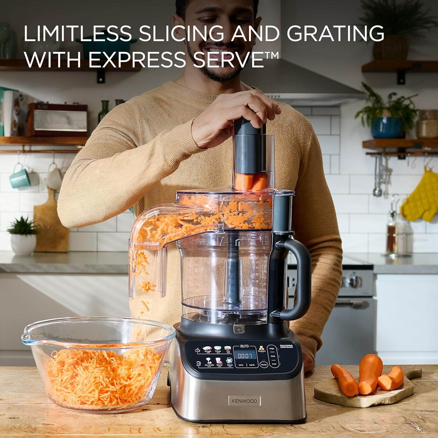 Kenwood FDM73.850SS MultiPro OneTouch Food Processor - Image 4