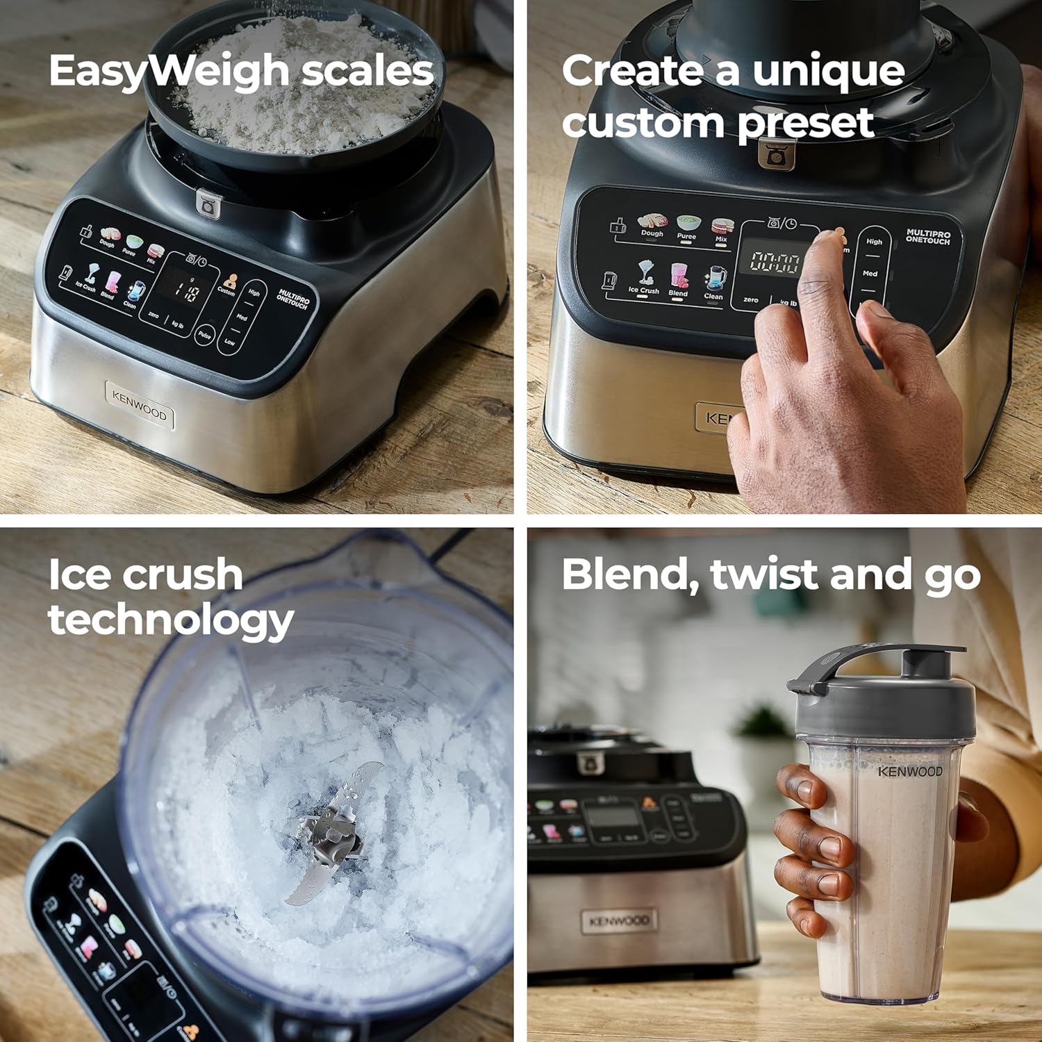 Kenwood FDM73.850SS MultiPro OneTouch Food Processor - Image 5