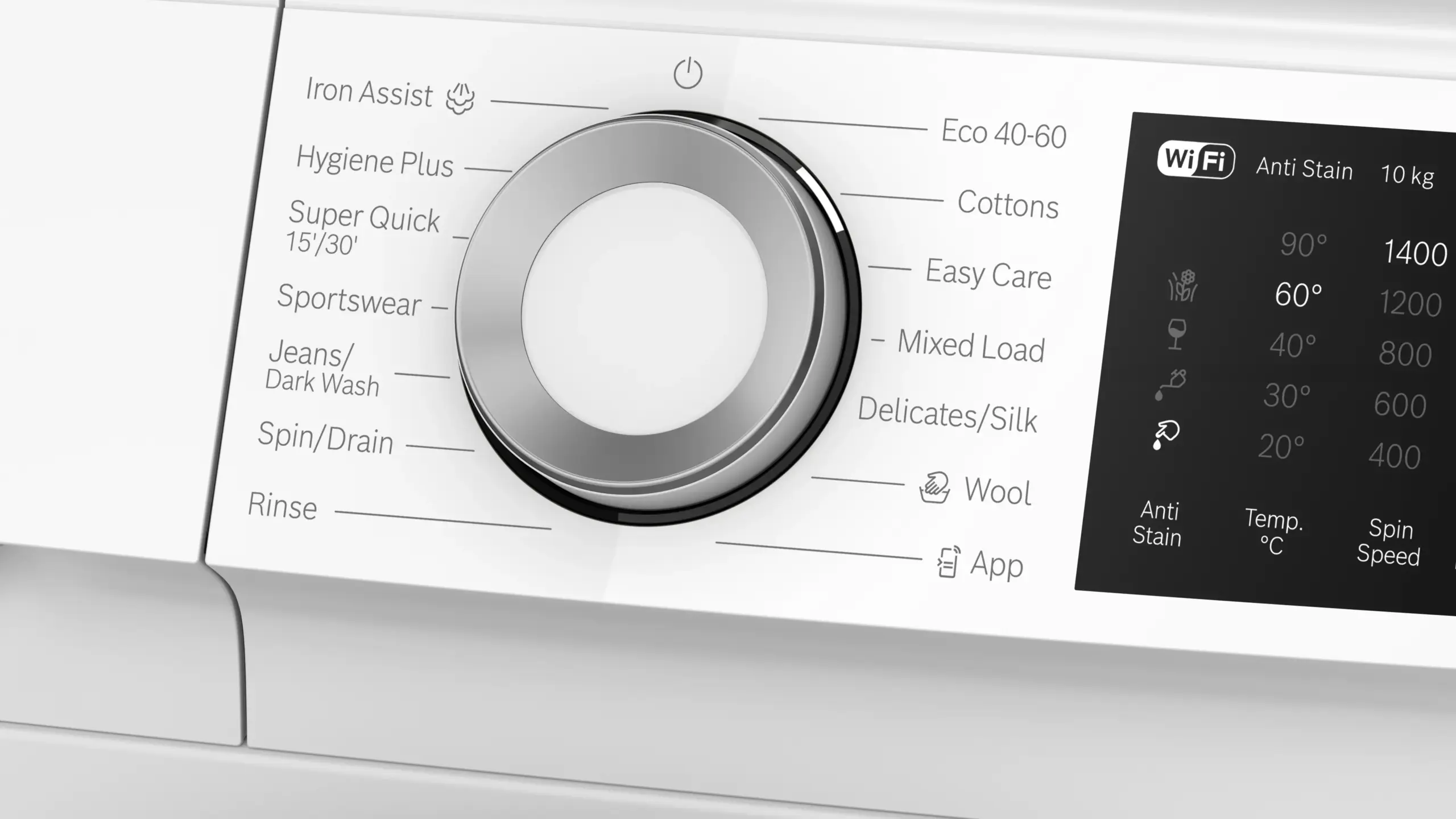 Bosch Series 6 WGJ25400GB 10kg Washing Machine with 1400 rpm - White - Image 3