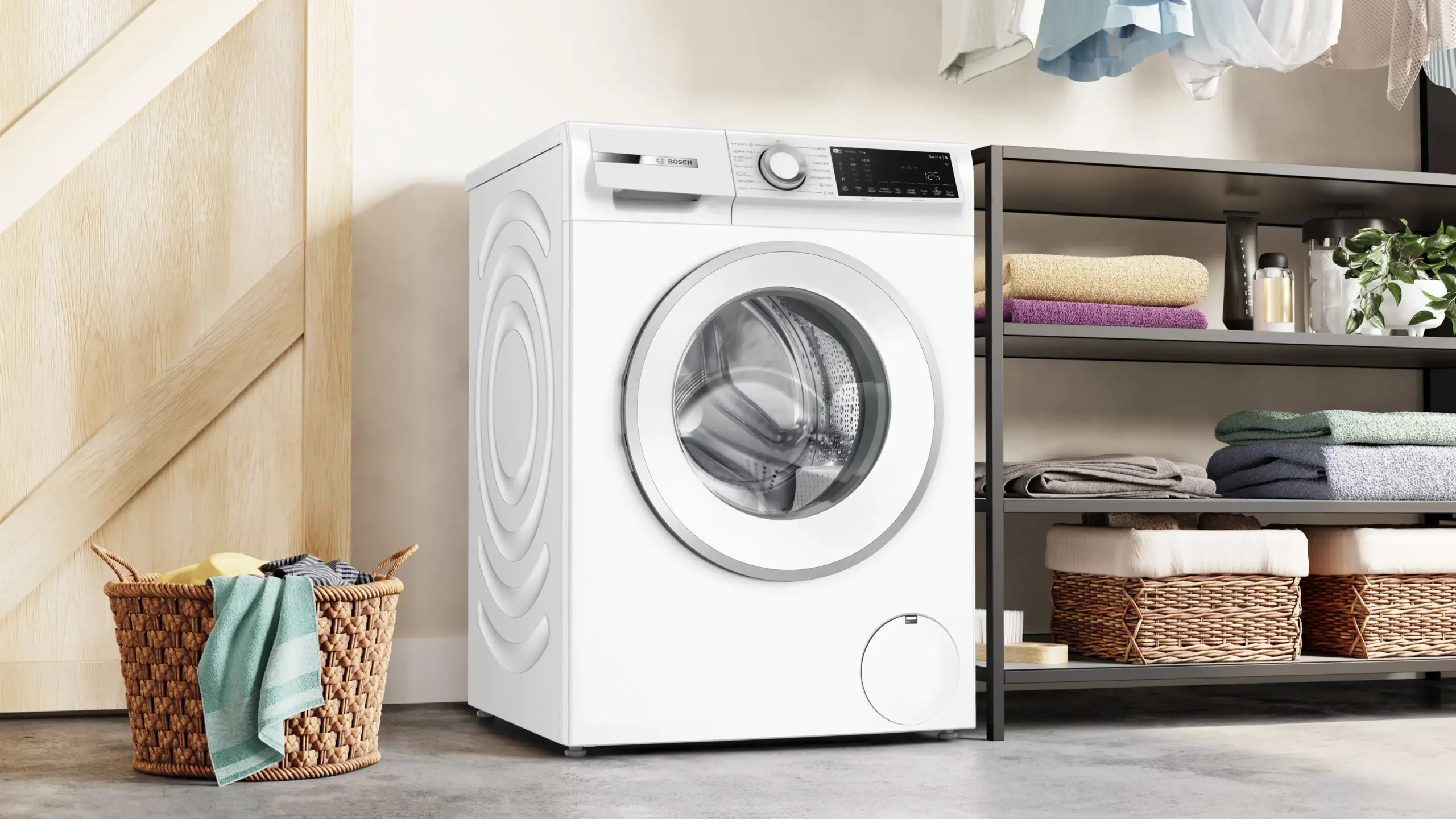 Bosch Series 6 WGJ25400GB 10kg Washing Machine with 1400 rpm - White - Image 7