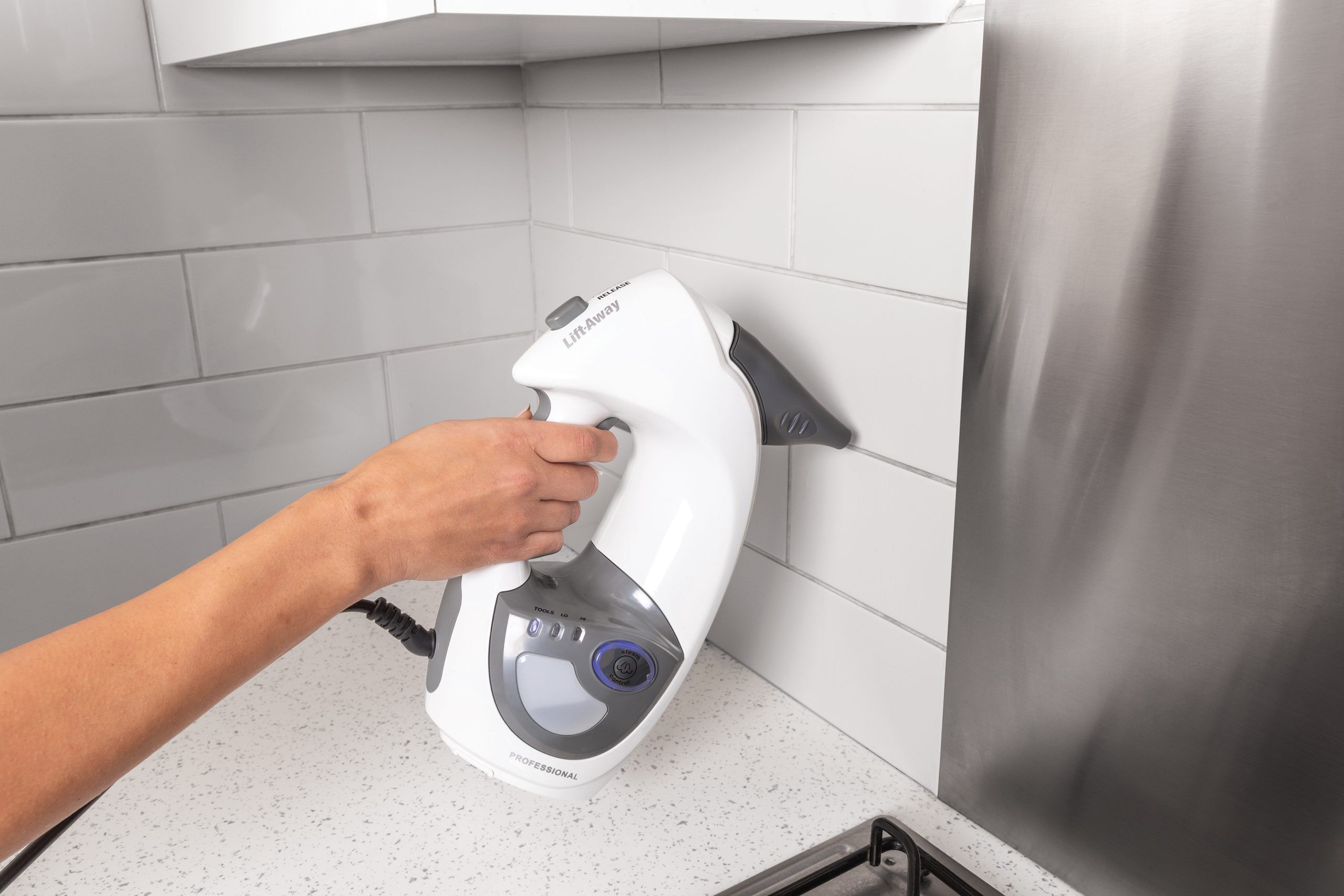 Shark S6005UK Floor + Handheld Steam Cleaner - Shark Steel Grey - Image 7