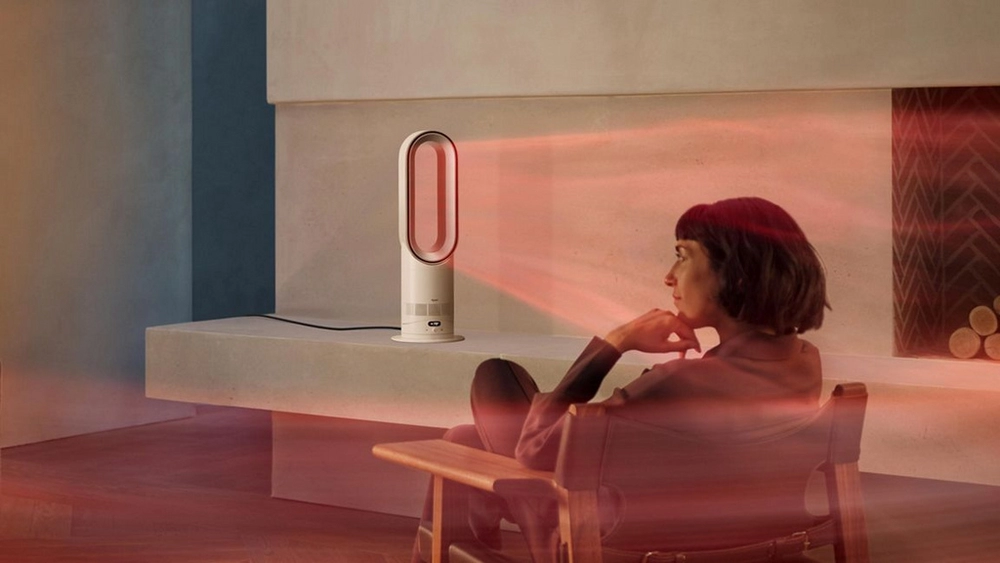 Dyson 330HF1 Hot+Cool Remote Link Pre-heat heater and Cooling Fan - White/Nickel - Image 5