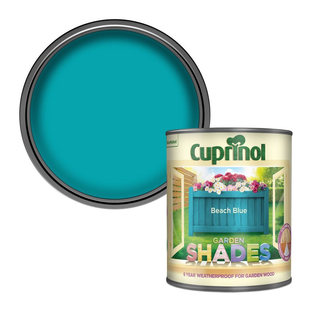 Cuprinol Garden Shades Colour & Protect - Beach Blue - Image 2