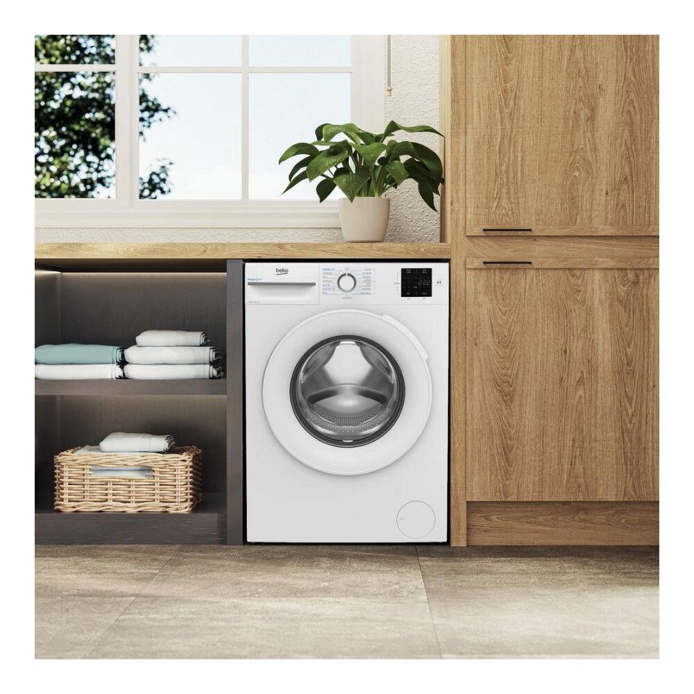 Beko BMN3WT3841W 8kg 1400 Spin Washing Machine - White - Image 3