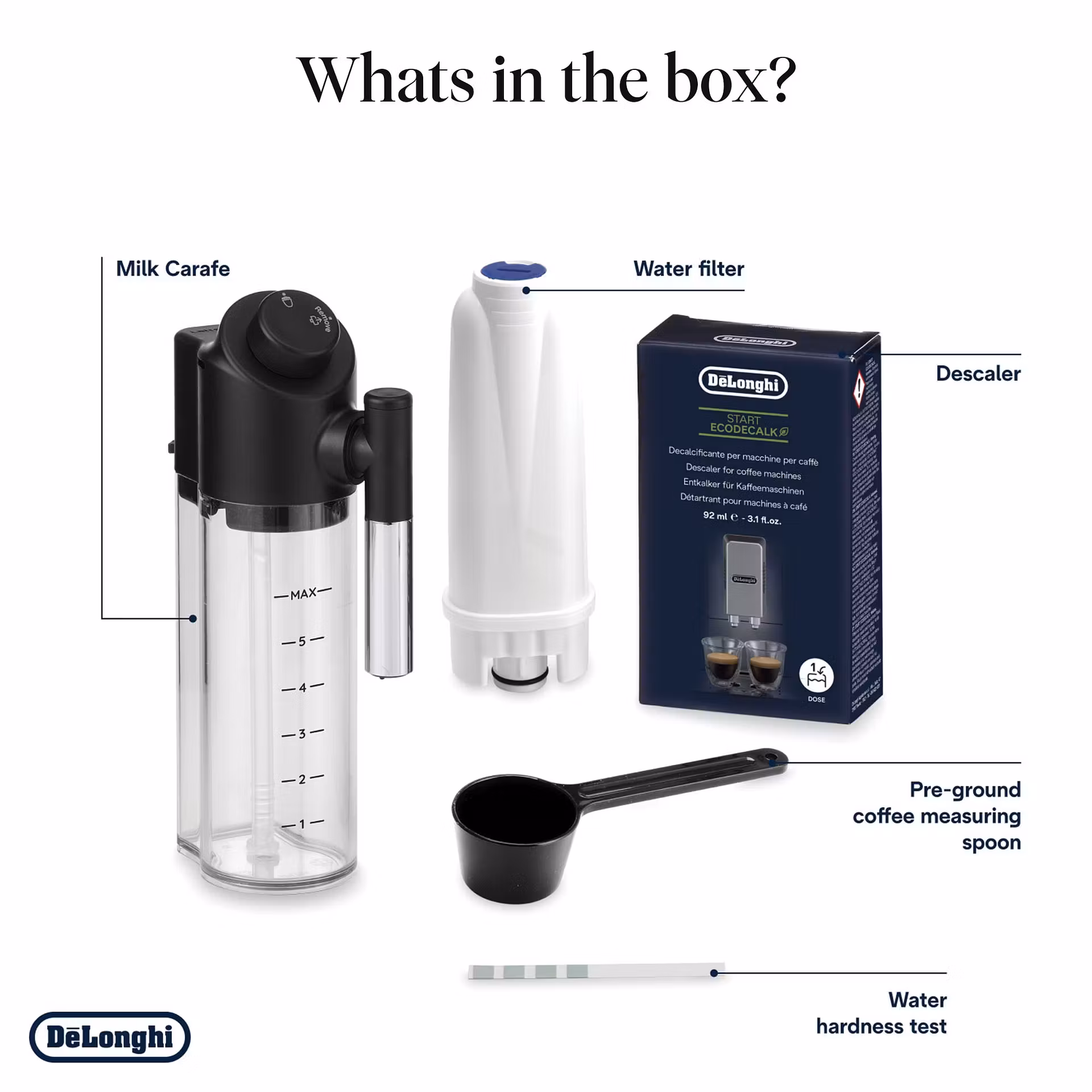Delonghi ECAM310.60.B Magnifica Evo Next Bean to Cup Coffee Machine – BLACK - Image 10