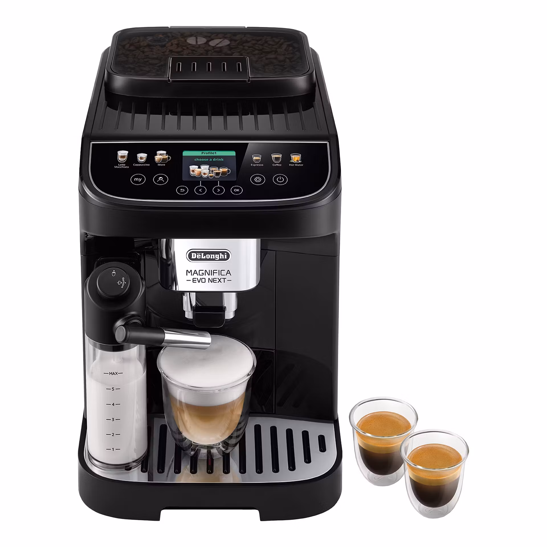 Delonghi ECAM310.60.B Magnifica Evo Next Bean to Cup Coffee Machine – BLACK - Image 3