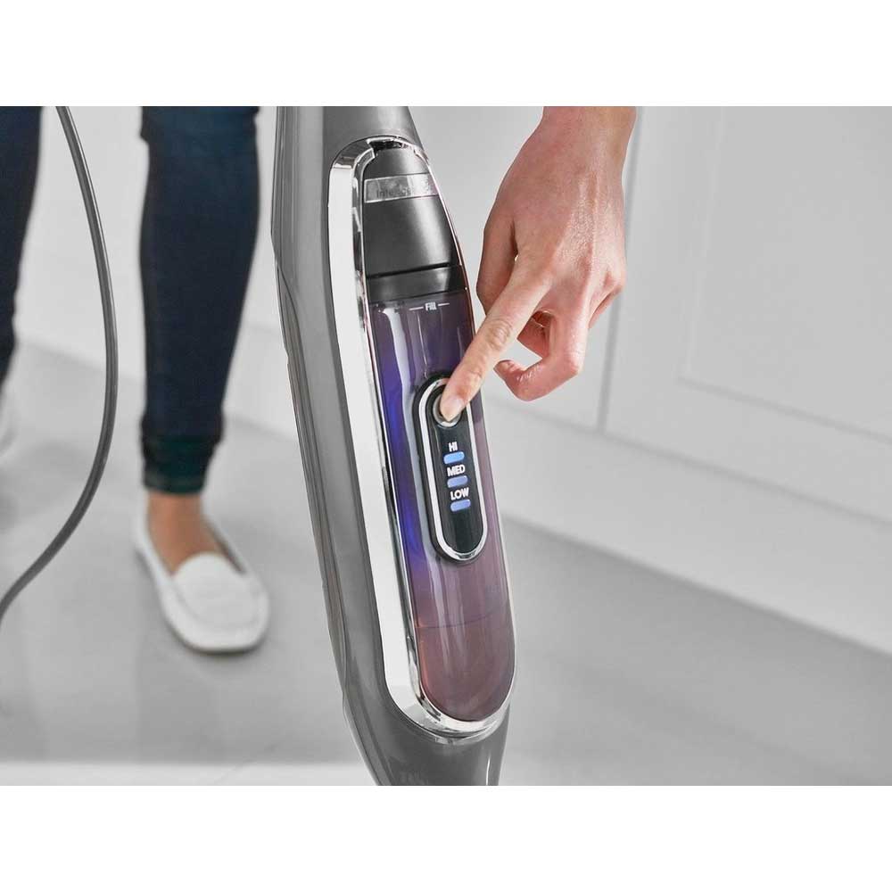 Shark S6003UK Klik n'Flip Automatic Steam Pocket Mop - Shark Steel Grey/Bordeaux - Image 2