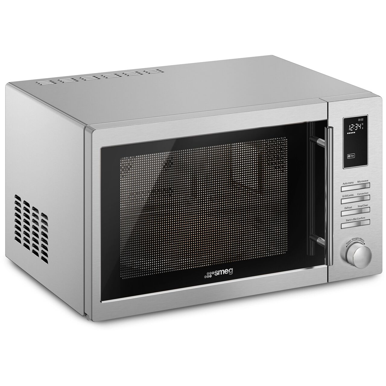 Smeg MOE34CXIUK 34 Litre Combination Microwave Oven - Stainless Steel