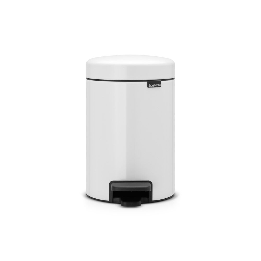 Brabantia NewIcon Pedal Bin 3L White