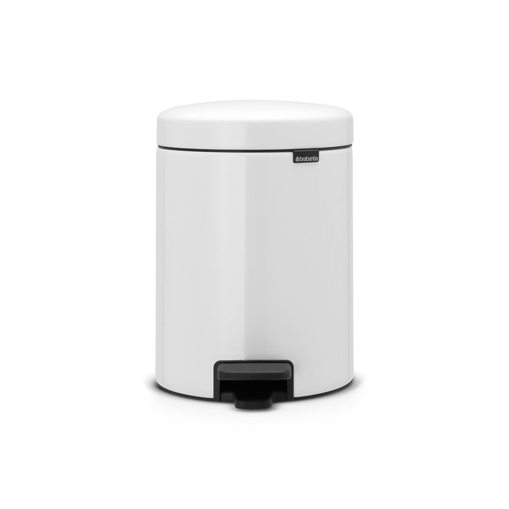 Brabantia NewIcon Pedal Bin 5L White