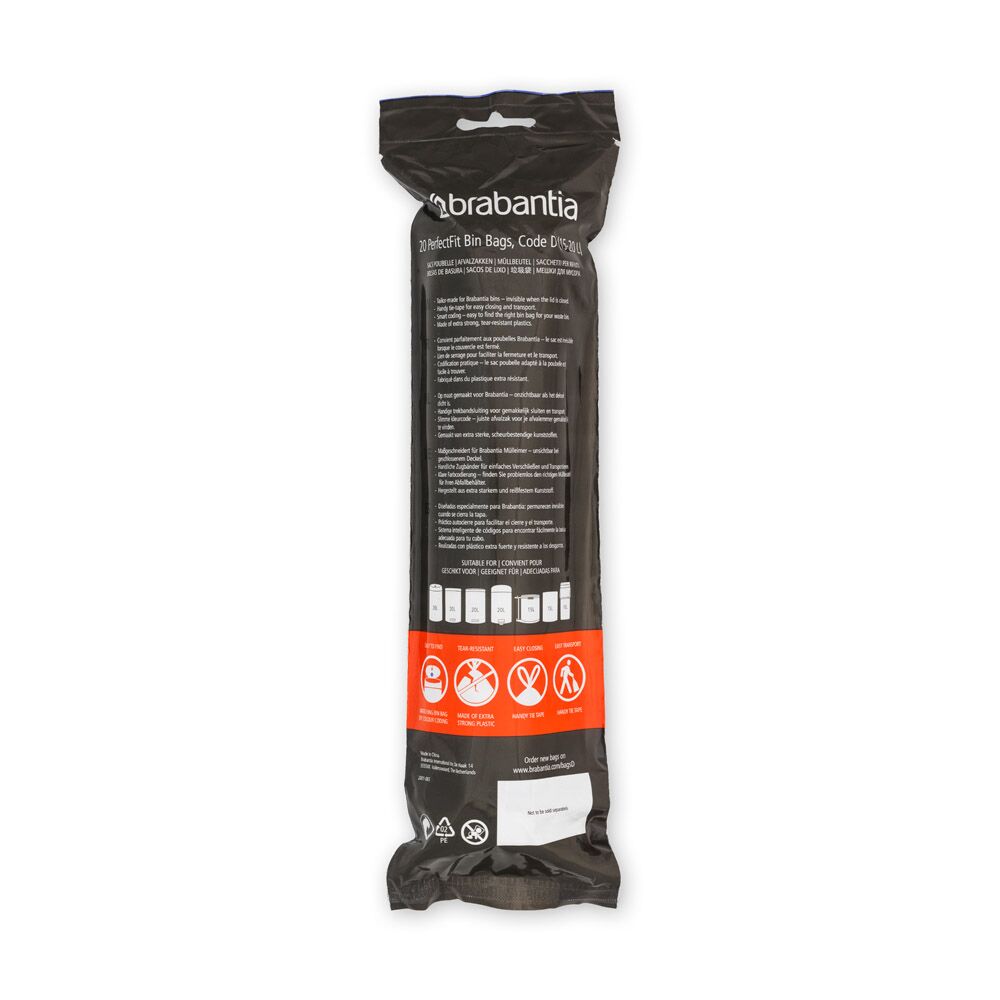 Brabantia PerfectFit Bin Liners (D) 15-20L - Image 2