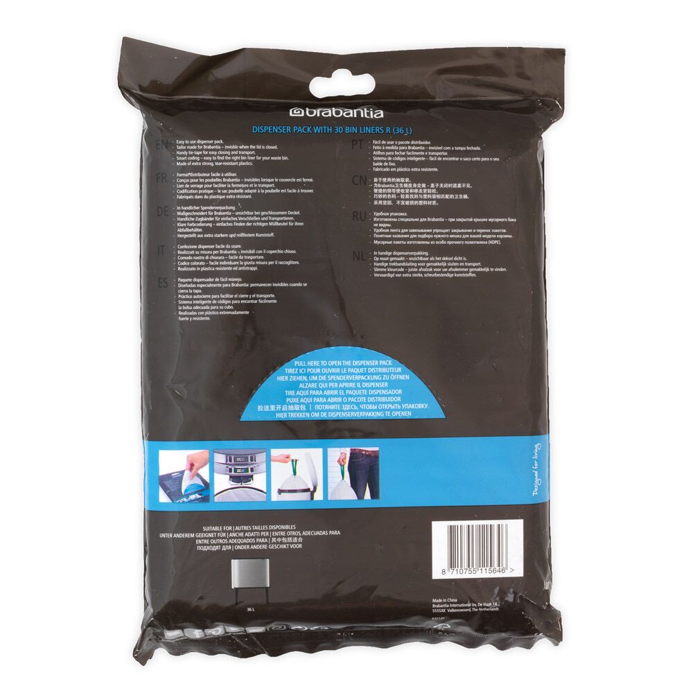 Brabantia 30 PerfectFit Bin Liners (R) 36L - Image 2