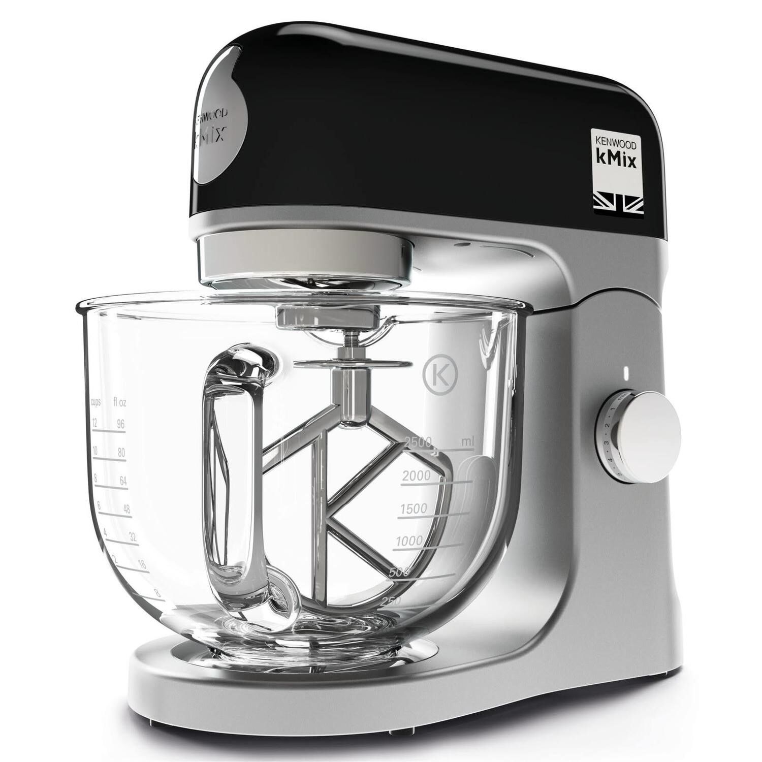 Kenwood kMix KMX754BK Stand Mixer with 5 Litre Bowl - Black